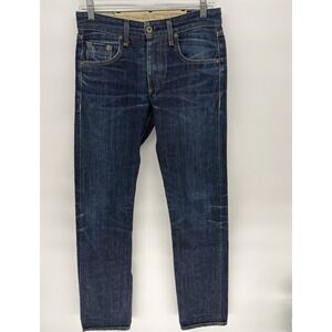 Rag & Bone Archive Slim Fit Selvedge Denim Jeans Dark Wash Redline USA 28X30 Men